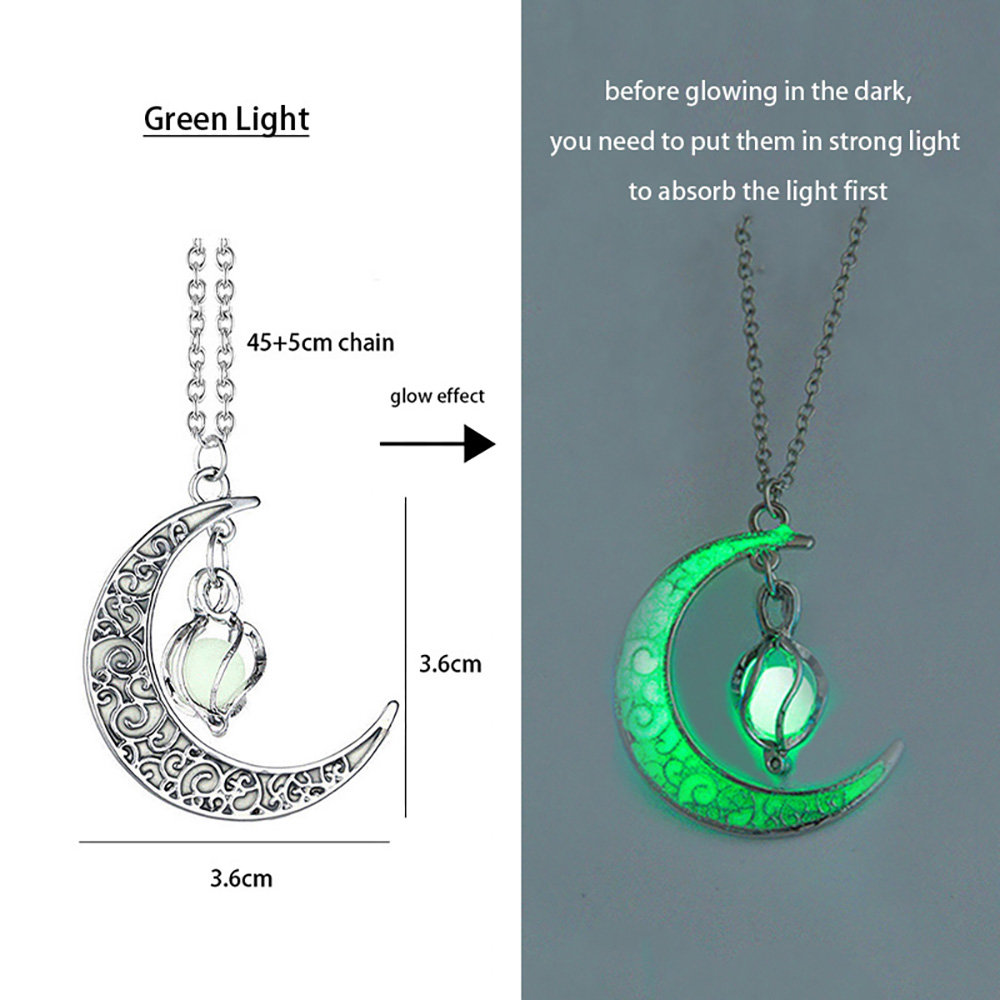 Luminous Dragon Necklace Glowing Night Fluorescence Antique Vintage Glow In The Dark for Men Women Party Halloween Day Club