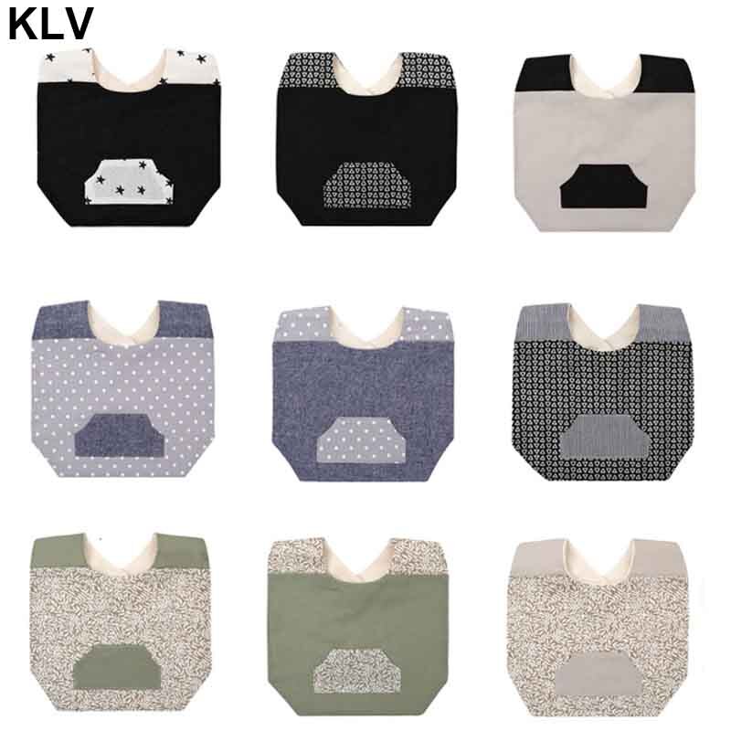 Mode Katoen Linnen Baby Slabbetjes Newbron Burp Doek Peuter Kids Feeding Schort Speeksel Handdoek Sjaal Bandana Slabbetjes