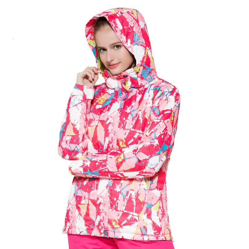 Vrouwen Ski Jas Snowboard Kleding Winddicht Waterdichte Outdoor Sport Dragen Winter Kleding Vrouwelijke Ski Jas Hooded