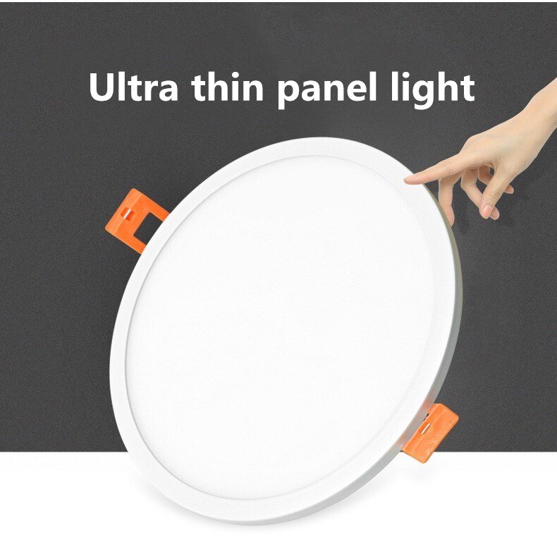 Led downlight infälld downlight taklampa dimbar vardagsrum rund fyrkantig gång tak 6w/8w/15w/20w håls downlight