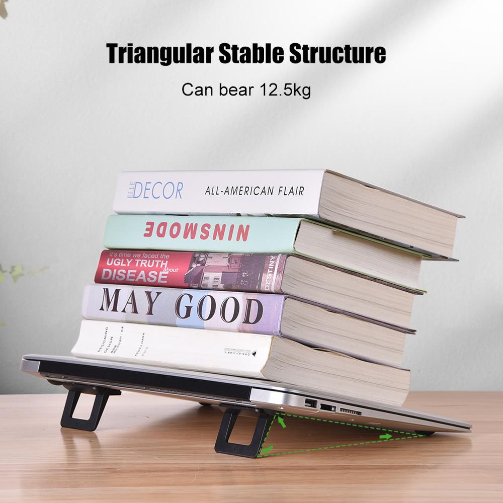 Mini Laptop Stand 2 Stuks Draagbare Voor Macbook Pro Air Ipad Xiaomi Tablet Stand Notebook Cooling Holder Ondersteuning Laptop Accessoires