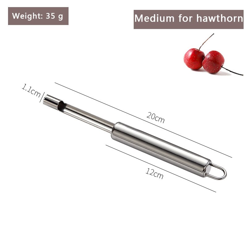 Apple coring machine stainless steel fruit pear coring machine seedless machine kitchen coring tool hawthorn jujube corer: In the Corers