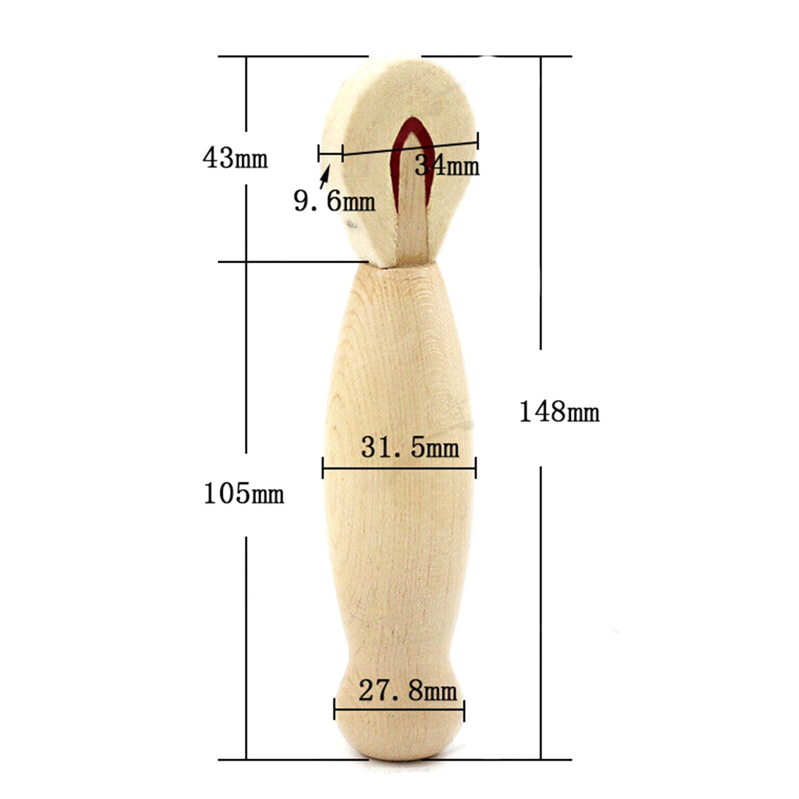 Piano Key Tune Hammer Piano Repair Tuner Tool Hammers W/Wood Handle 1PC 2022