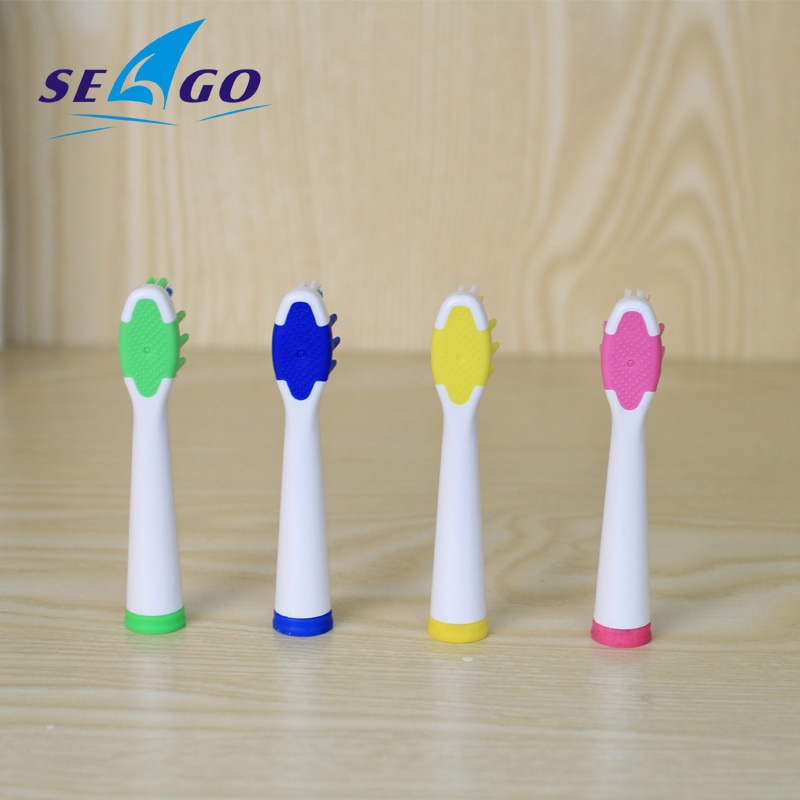 Seago Originele Interdentale Head Dental Vervangende Opzetborstel Zachte Dupont Nylon Haren Elektrische Borstelkop Diepe Schoon SG015