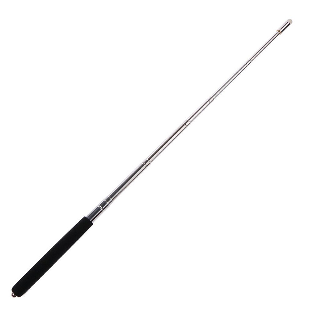 WINOMO-aguja con forma de mano extensible, puntero telescópico retráctil, puntero de pizarra de aula portátil, color negro