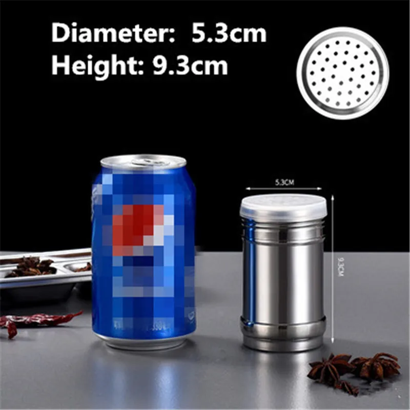 Caja de condimentos para barbacoa, tarro de comino, tarro de condimentos comercial, Caja de almacenamiento de especias, estante de especias, tarro de pimienta, pulverizador: 14