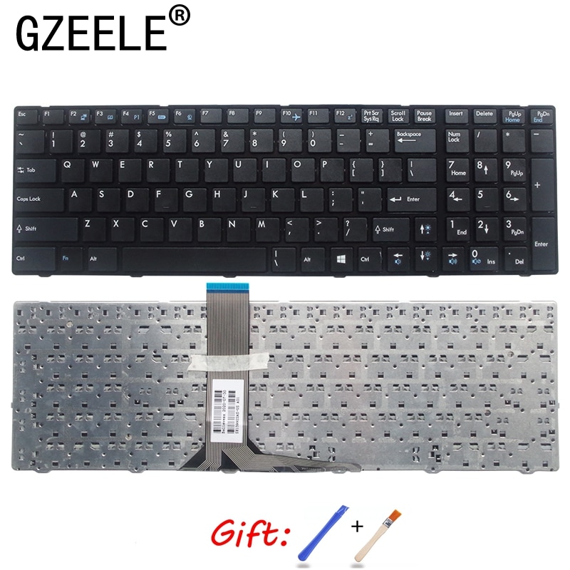 para MSI GE60 2PL-403XCN 2PC-865XCN CX70 CX61 GP60 GP70 GE70 CR61 GX60 nos teclado del ordenador portátil