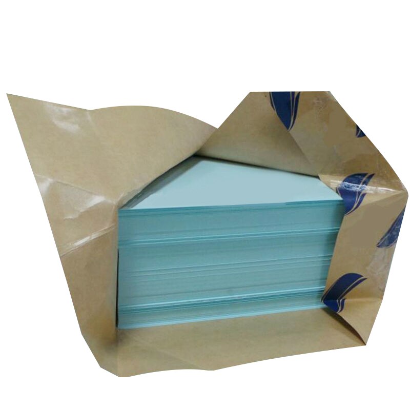 A4 Size Blue Waterslide Decal Paper Transparent for Inkjet Printer Premium Water Slide Decals Printable Transfer Paper Sheet