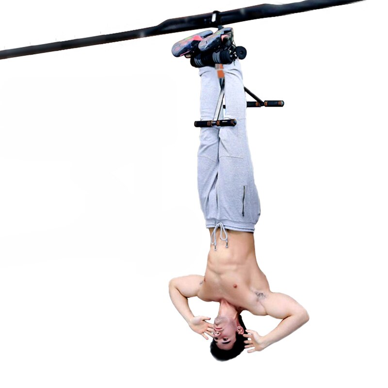 Handstand maschine Professionelle ÜSpund Hängen Haken Umkehrung Fuß Schnalle Fitness Ausrügestochen Für Heimat Umkehrung Gerät Ausbildung