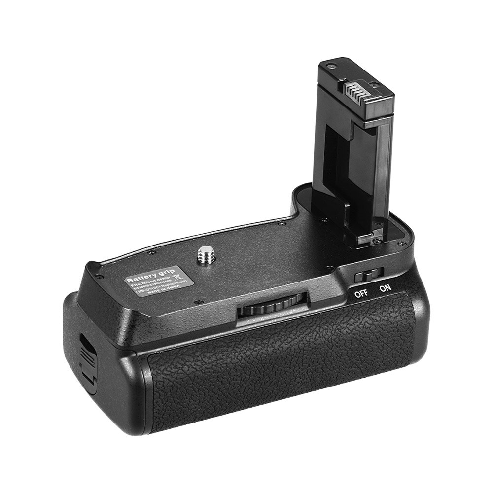 Verticale Camera Battery Grip Houder voor Nikon D5300 D3300 D3200 DSLR Camera EN-EL14 Batterij Aangedreven met IR Afstandsbediening