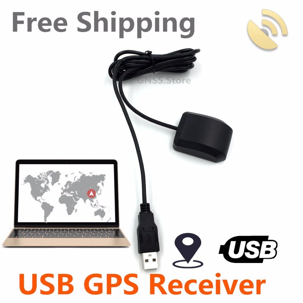 USB Receptor GPS Frete Grátis chip gps Antena GPS G-Mousereplace BU-353S4 BU353S4 VK-162