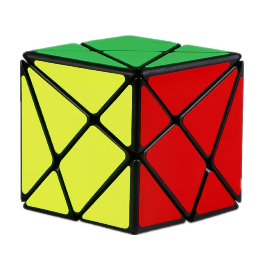 QIYI-Cubo mágico de velocidad 3x3x3 4x4x4 5x5x5, rompecabezas, pegatinas negras, Cubo mágico, Educación, aprendizaje, Cubo mágico, juguetes para niños: Negro