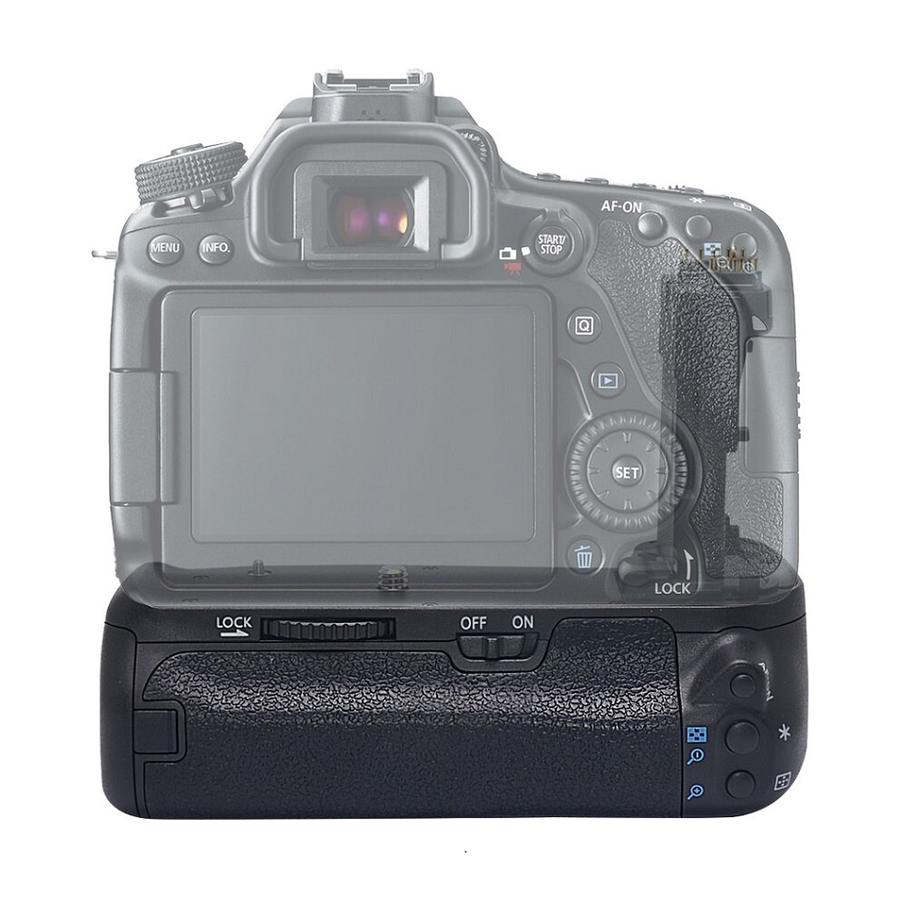 DSTE Pro BG-E14 Vertical Battery Grip Compatible With Canon EOS 70D 80D - View #2