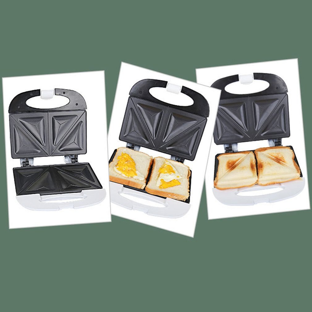 Electric Mini Sandwich Maker Grill Panini Breakfast Machine Barbecue Steak Frying Oven Non-Stick Plate Electric Gril