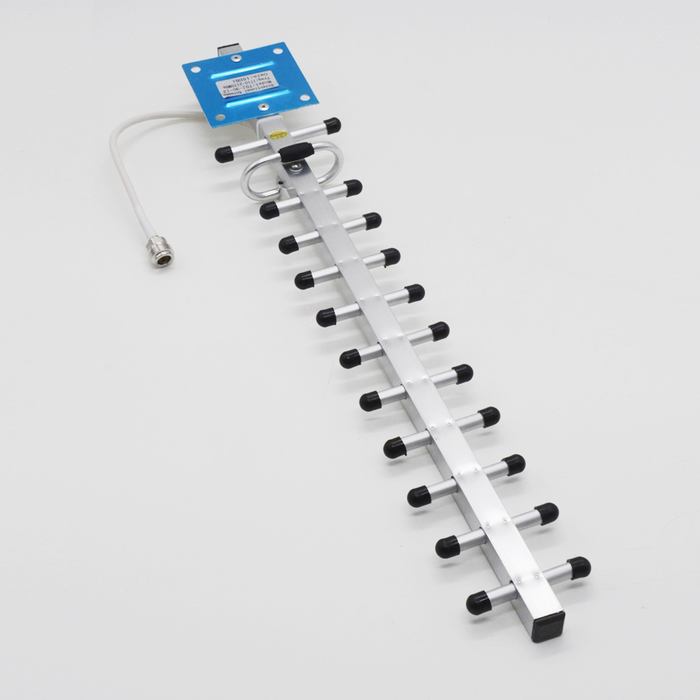 Antena exterior Yagi 1800-2100 Mhz, alta ganancia, 15dbi, 3G, 4G, LTE N hembra, 3G, 4G, repetidor, 1710