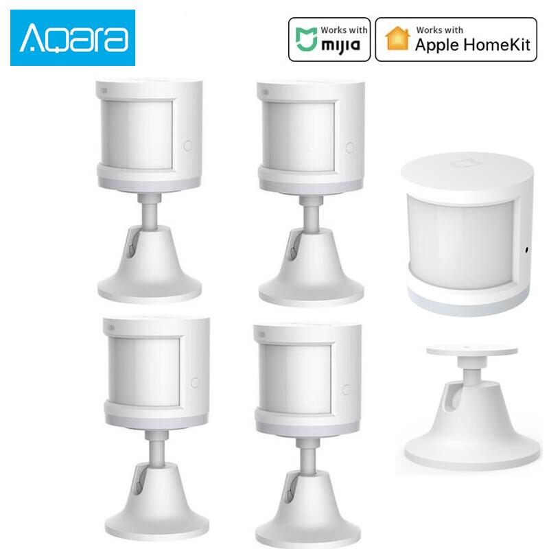 Aqara Menselijk Lichaam Sensor Smart Body Beweging Motion Sensor Zigbee Verbinding Houder Stand Mi Thuis App Homekit Via Android & ios