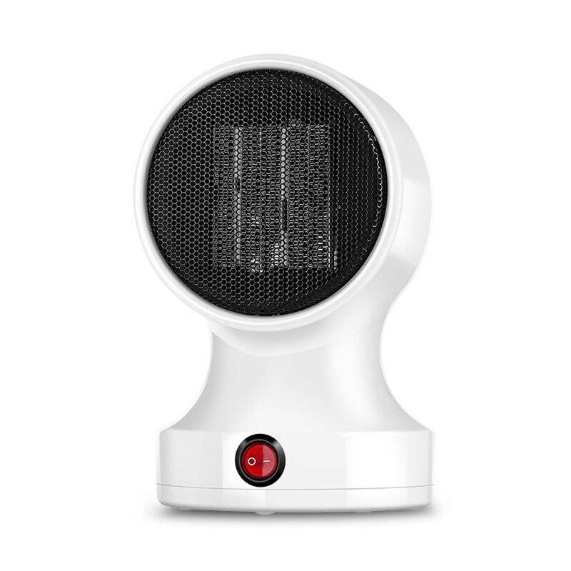 Desktop Electric Heater Winter Home Office Table Wind Warmer Machine Portable Mini Energy Saving Desk Fan: W