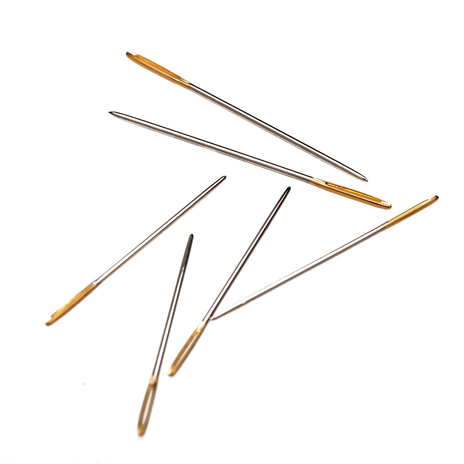 6Pcs Cross Stitch Needles Craft Embroidery Tool Large Eye Sewing Needles Hand Sewing Needle Home DIY Embroidery Sewing Tool