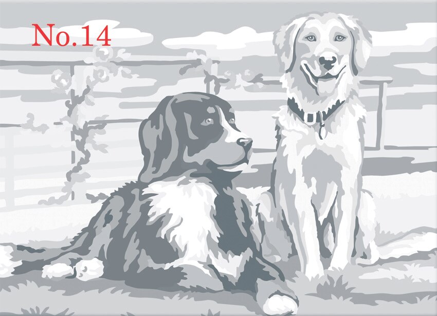 30x40cm Great for students or kids crafts and all decorative painting purposes canvas panel board for oil and acrylic: No.14  1pc