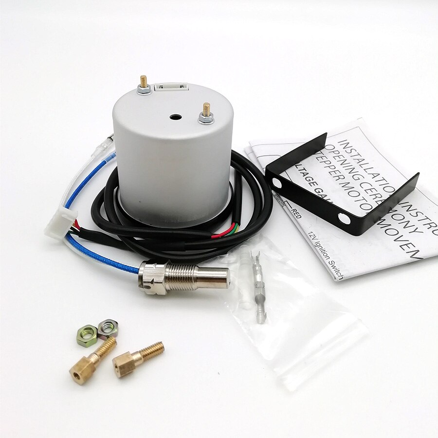 2" 52mm Water Temp Gauge Meter 100°- 300° F Water Coolant 7 Colors LED Universal