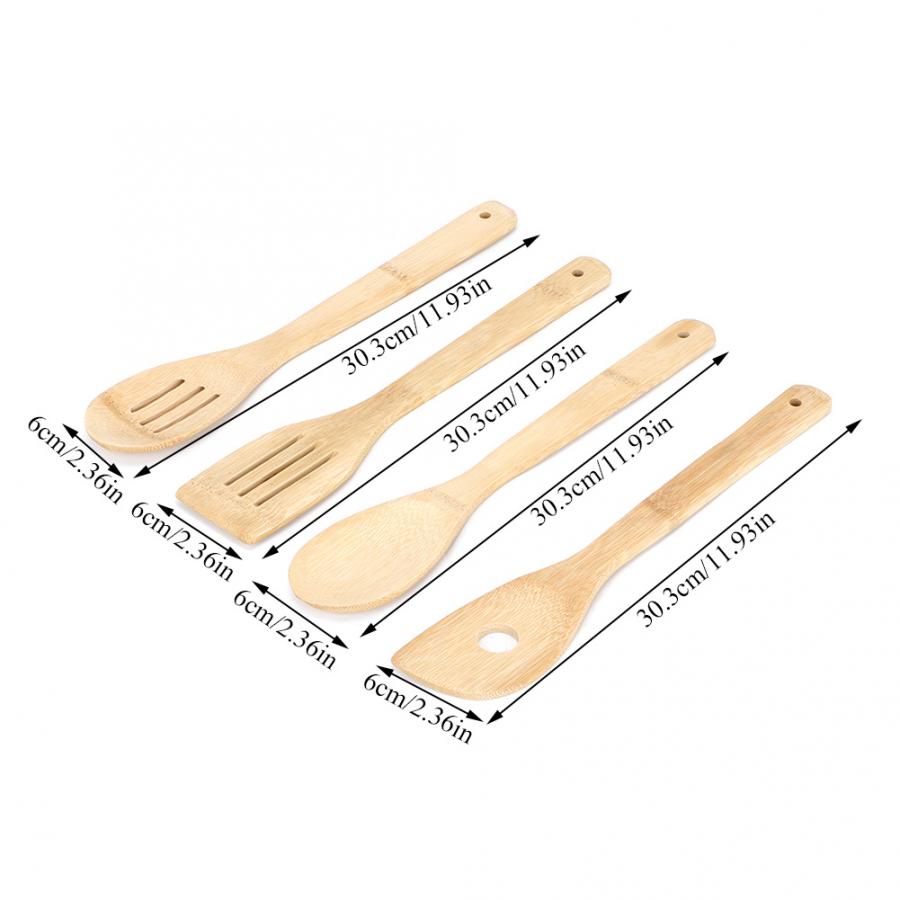 kitchen Utensils 4Pcs/Set Household Kitchen Utensils Cooking Turner Spatula Kitchen Shovel Cookware Set Vegetable