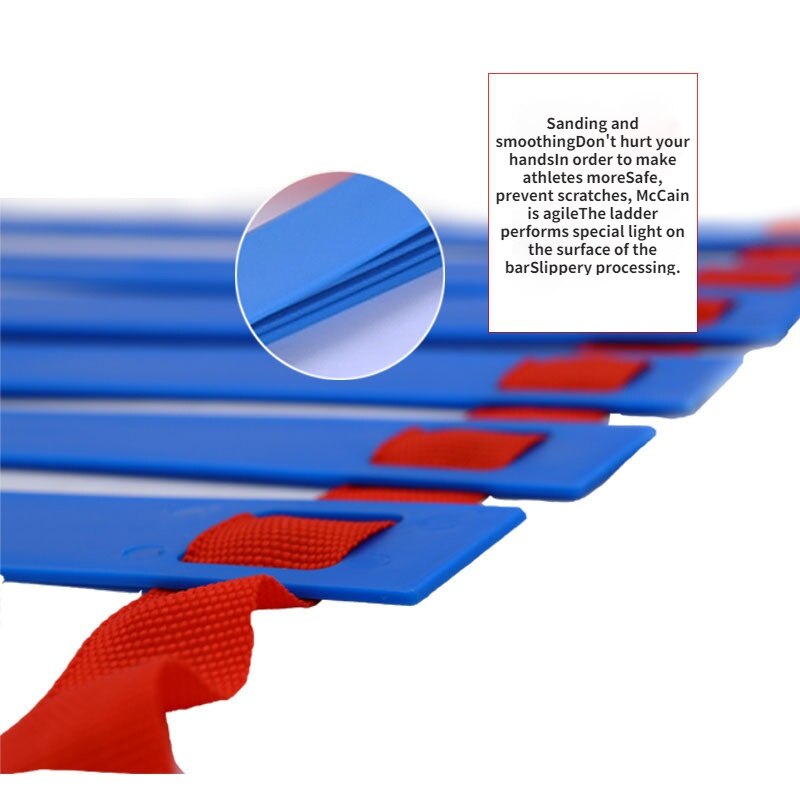 Agility Speed Ladder Trap Nylon Bandjes Training Ladders Agile Trap