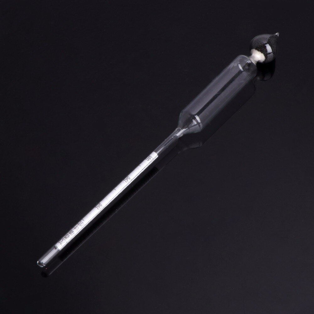 3 stk alkoholist 0-100%  hydrometer alkoholmeter tester sæt alkohol koncentration meter + termometer koncentration målere værktøjer