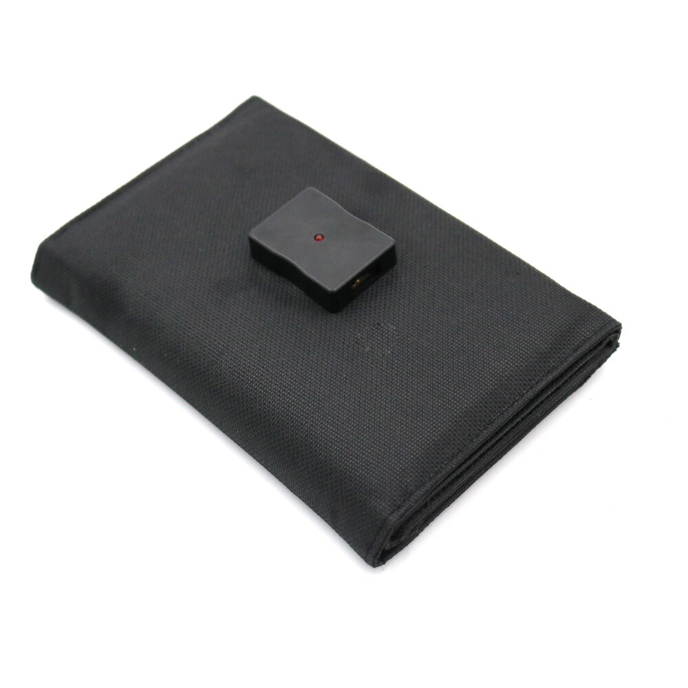 Portable 5V Solar Panel 12W 15W Monocrystalline Folding Foldable Waterproof Charger Sun Power Bank for Phone Battery USB Port