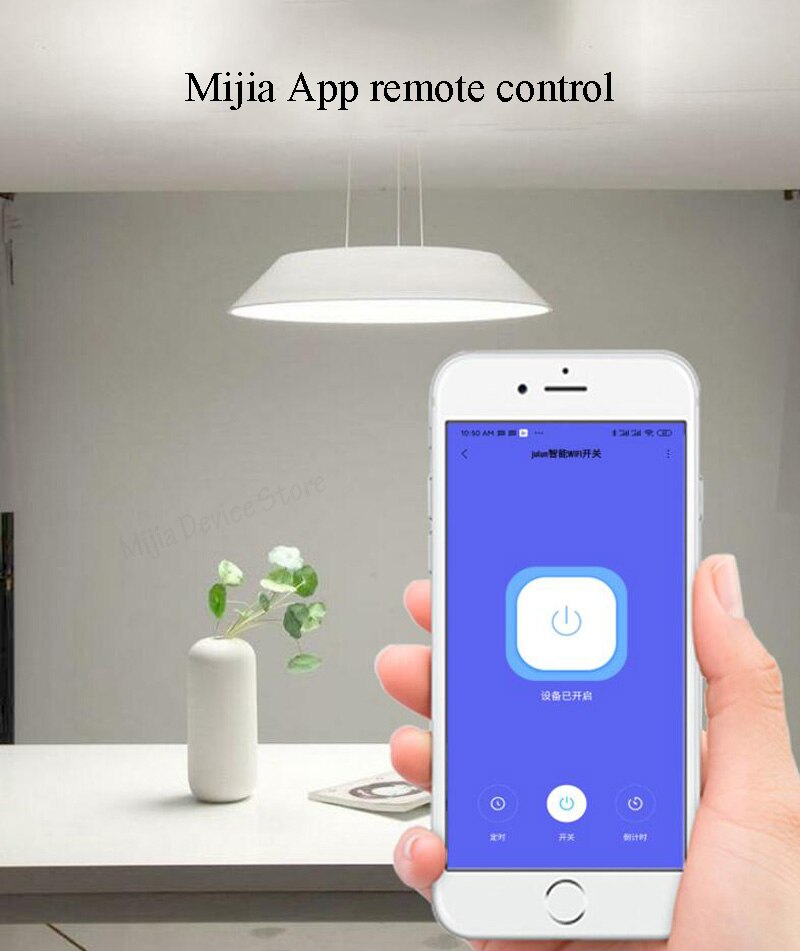 Youpin Universele Breaker Timer Smart Leven App Draadloze Afstandsbediening Werkt Voor Mi Thuis Diy Wifi Slimme Lichtschakelaar