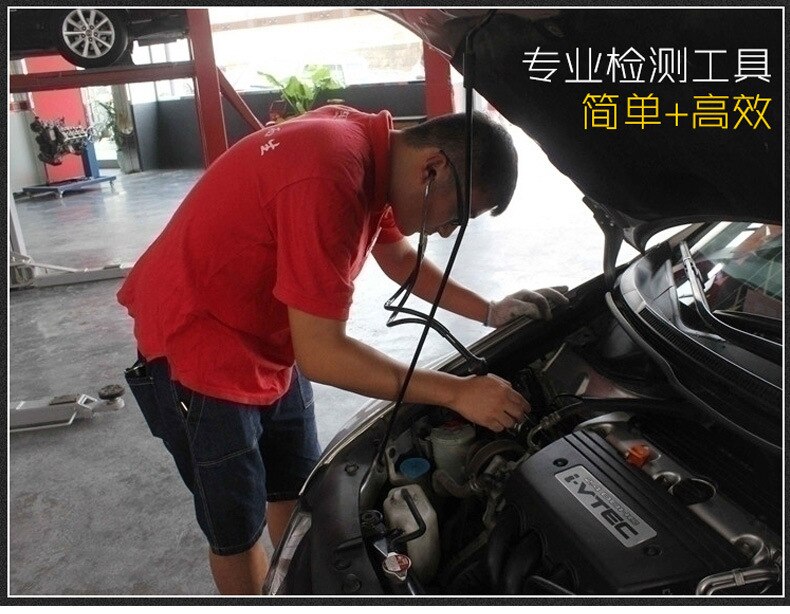 Mechanika cylinder stetoskop silnik samochodowy blok diagnostyczny automobilowy narzędzia słuchowe anty-zszokowany trwała stal chromowana