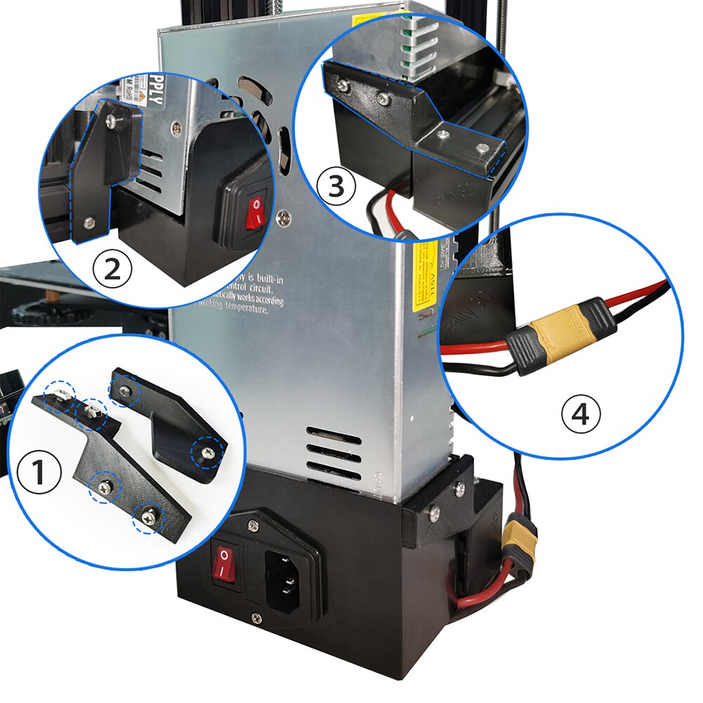 Kit de mise à niveau de vis à double axe Z, moteur pas à pas 42, pour accessoires d&#39;imprimante 3D Creality Ender-3 Ender-3S Ender-3 Pro CR-10/10S