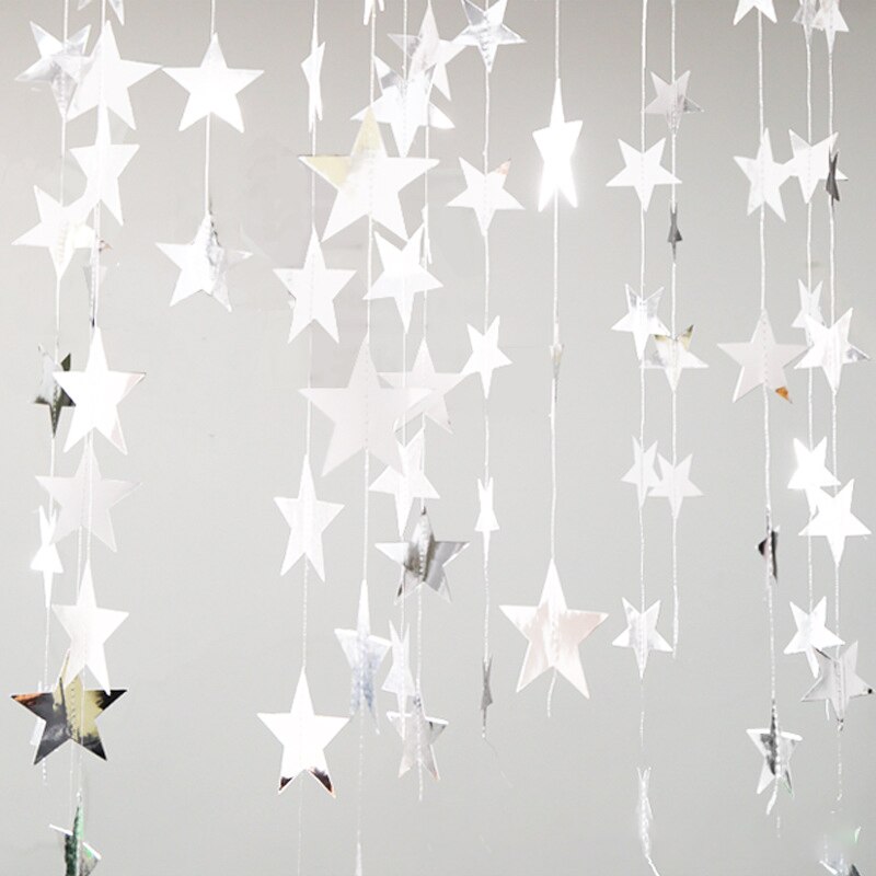 Banderines en forma de estrella dorada de 4M, guirnalda de papel, banderines para cumpleaños, papel para , Baby Shower, boda, , decoraciones para el hogar