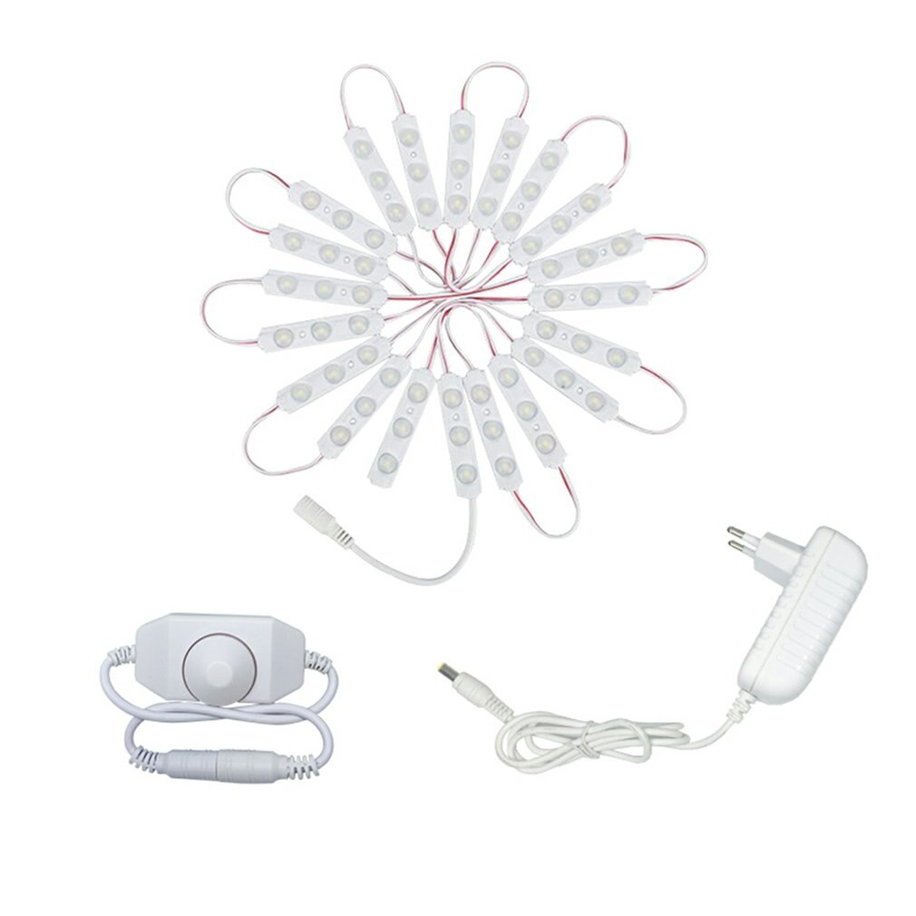 Mirror Light Bulb LED Makeup Mirror Dimmable Bulb Dressing Decoration 1.5W Make Up Mirrors Cosmetic Light Kit: 4