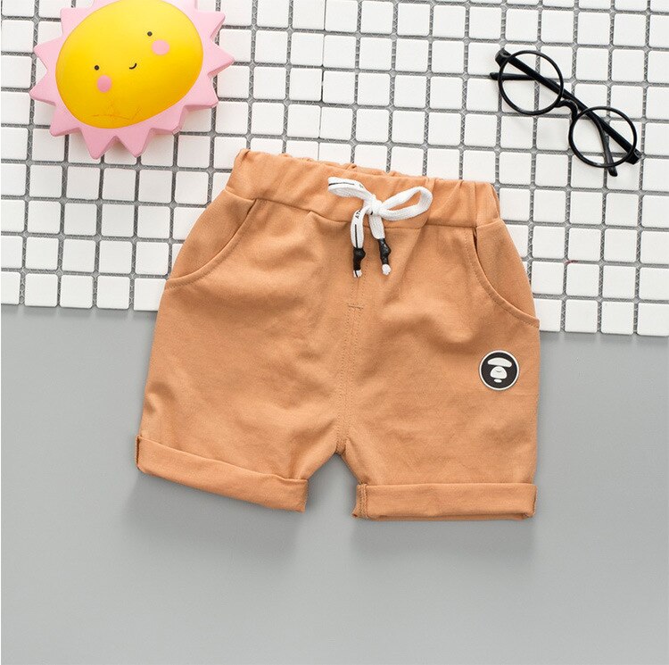Baby Jungen kurze Hose Sommer Neugeborenen Strand kurze Hose Feste Hosen Baby Kleidung Kühlen Kleinkind Kleinkind Jungen Kurze Hosen