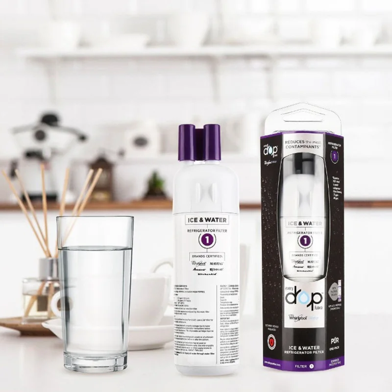 Filter1 Replacement Refrigerator Water Filter EDR1RXD1 or W10295370A Cartridge PBRFWB2L for System Model P8WB2L And EDRD101G1W
