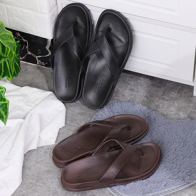 Chanclas de hombre y mujer, sandalias para interior y exterior, zapatillas de playa de verano para hombre antideslizantes, nuevos zapatos