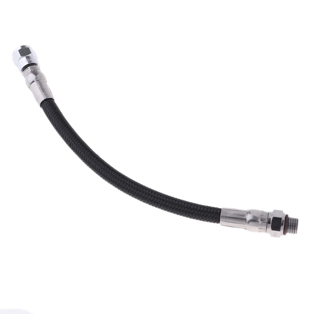 Manguera de alta presión HP de buceo negro Premium para manómetro, SPG, 1ª etapa