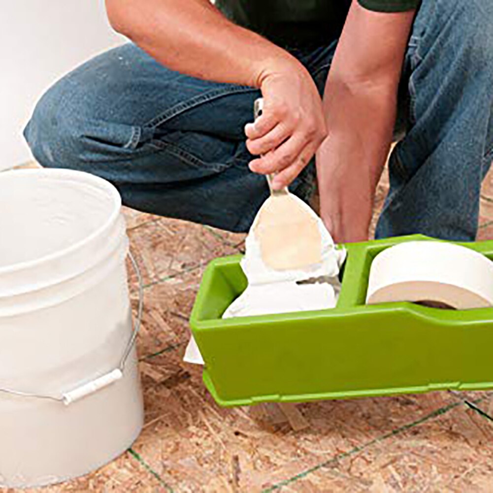 Repair Edges Plastic Drywall Taping Tool Mess Free DIY One Step Drywall Tape and Joint Compound Application Drywall Taping Tools