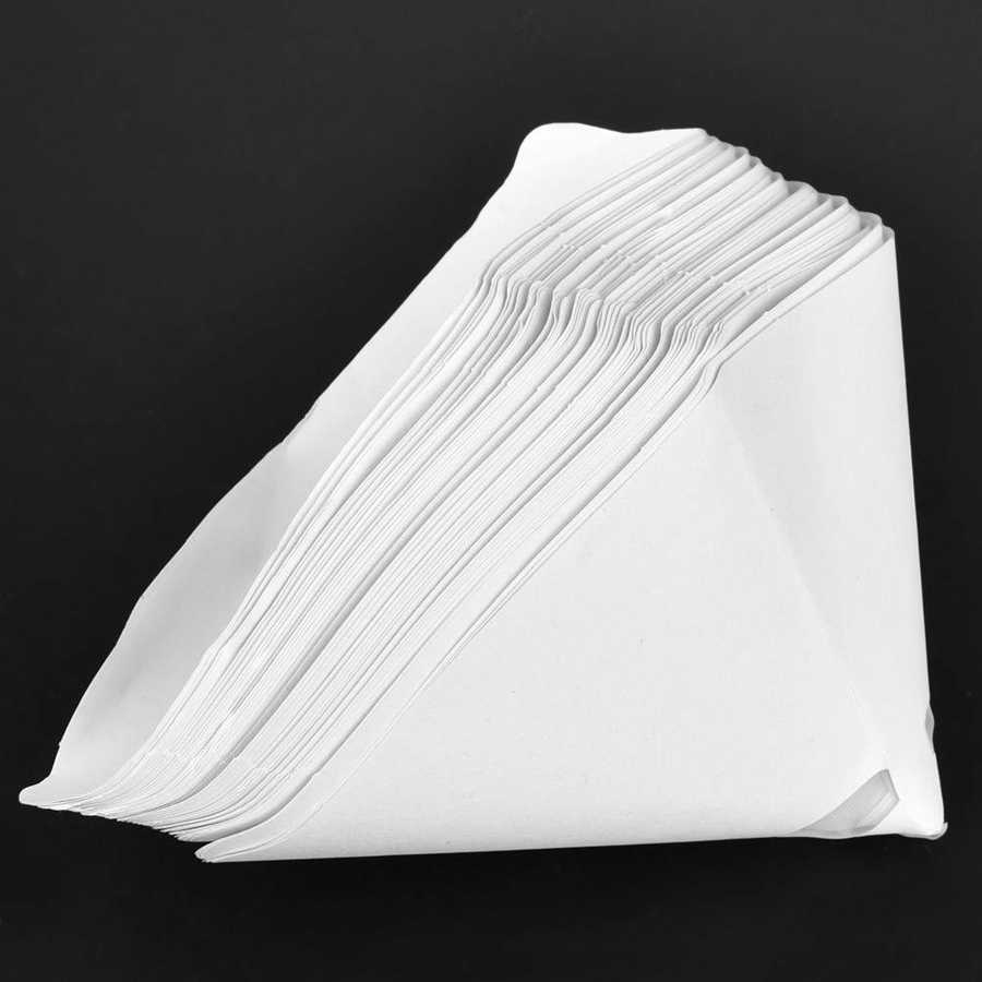 100 stk maling kan filter mesh papir maling filter konisk fint filter filter industriel coating kegle tragt filter