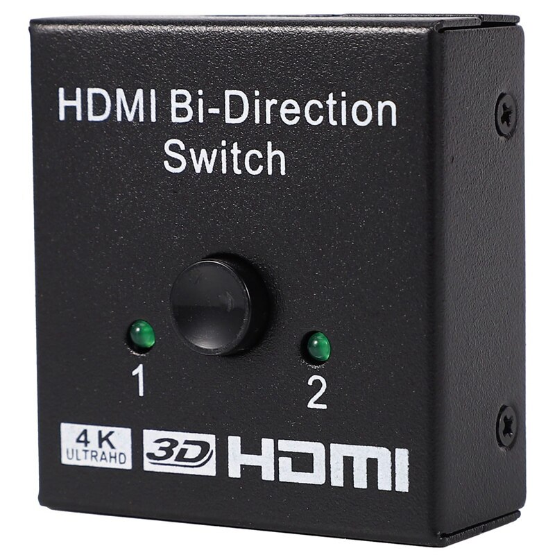 HDMI 2.0 Bi-Direction Switch 1080P 3D 4Kx2K HDMI Switcher 2X1 or 1X2 HDMI Splitter Switch for DVD HDTV PS3 PS4 NS Switch