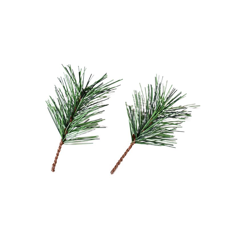 Artificial Needle Branch Pine Tree Branch Christmas Tree Decor Tool Simulation cutting plant Christmas pine branch decoration