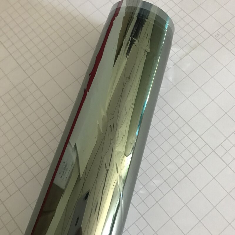 50 cmx 300cm värmereducerande fönsterfilm solfärgad reflekterande envägsspegel solskyddsglasklistermärke