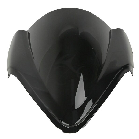 Motorcycle Windscreen Windshield Screen Dobule Bubble For Suzuki GSX1300R GSXR1300 Hayabusa 08-17: Black
