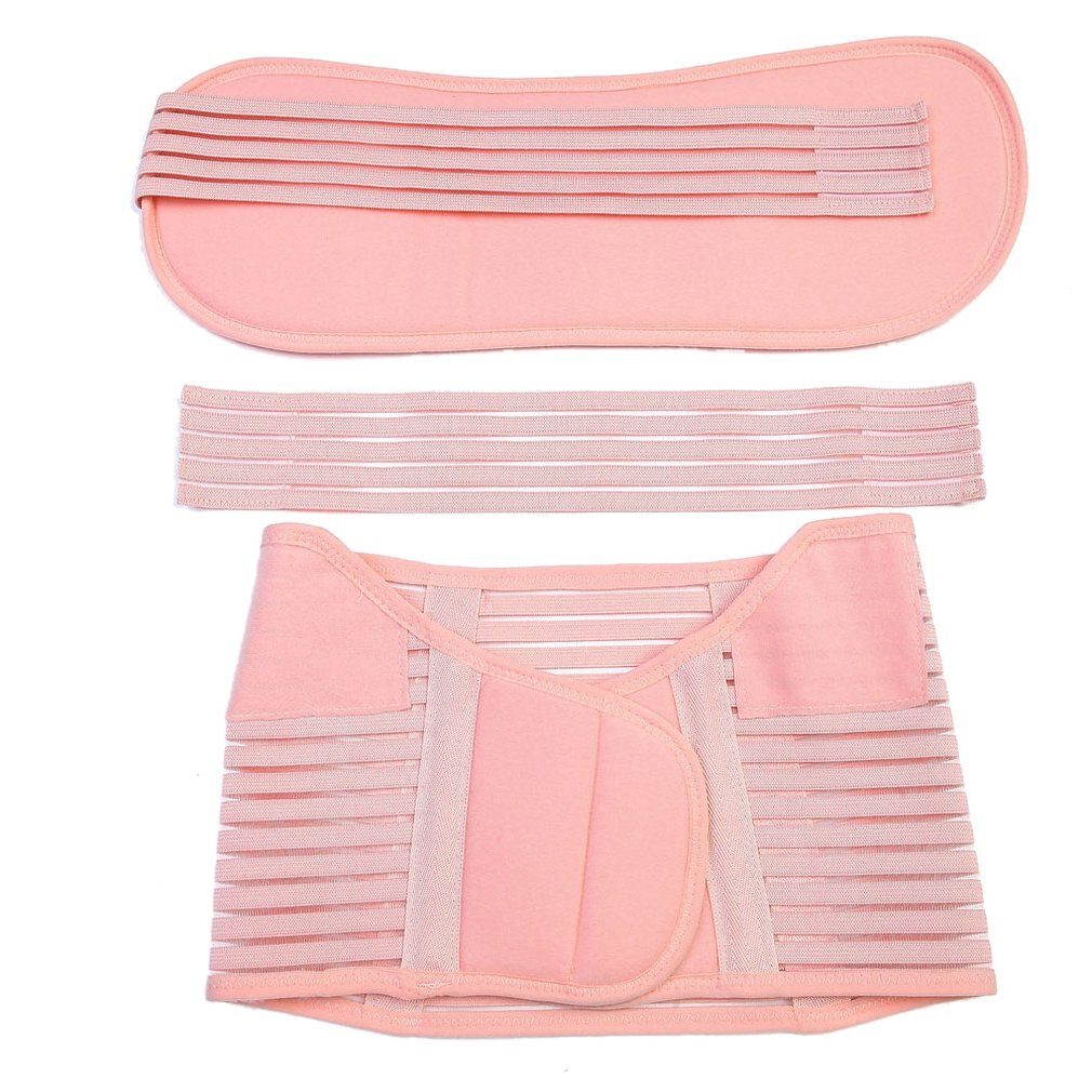 Breathable Stomach Lift Belt For Pregnant Women Prenatal Special Stomach Lift Belt Ankle Belt Belt Mesh: M Pink