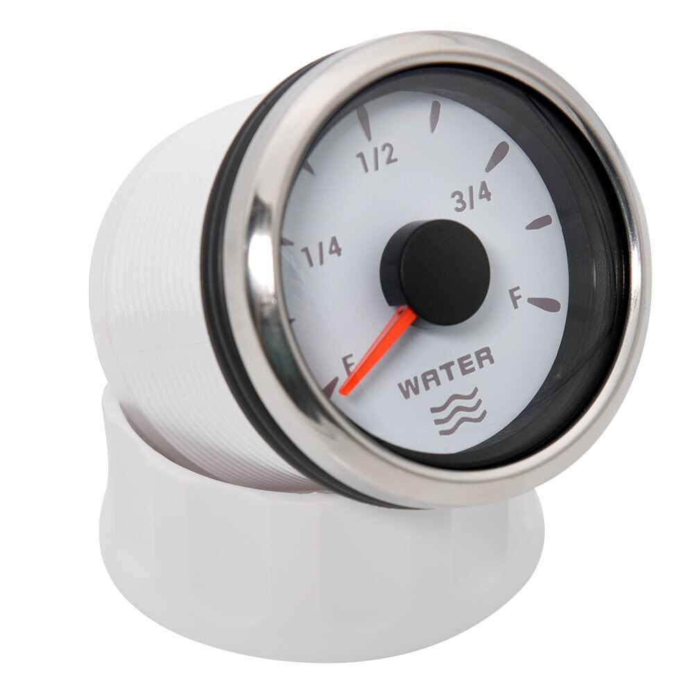 AD 240-33 ohm Tank Water Level Indicator with 7 Color LED Digital Level Gauge for Marine Boat Oil Tank Fuel Level Sensor 12V/24V: Water Level Gauge WS
