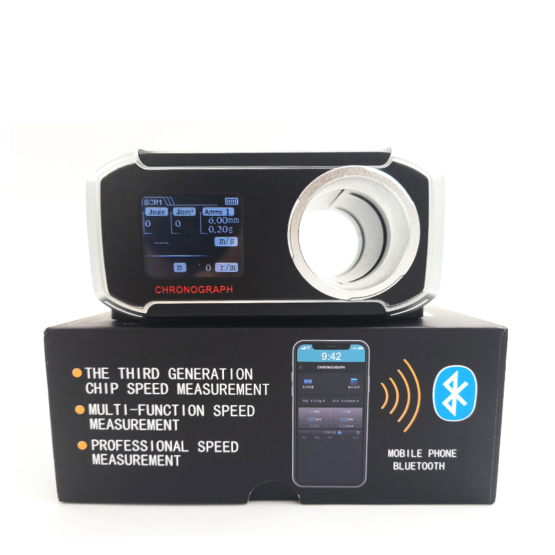 Shooting Chronograph Shooting Speed Meter Ball Velocity Energy Measurement Bullet Speed Bluetooth Different function Selection