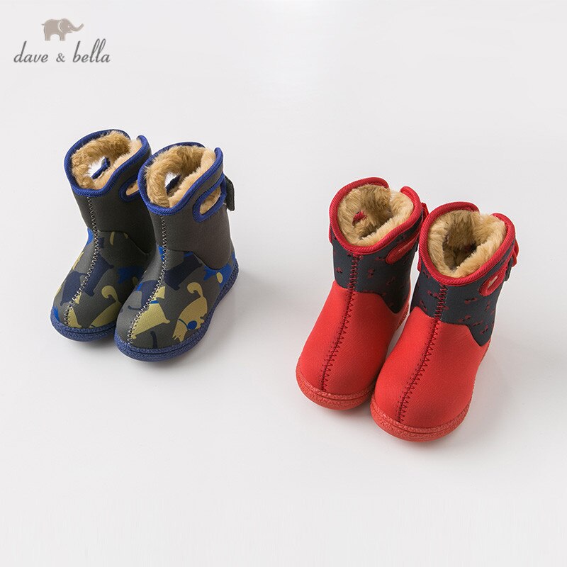 DB11123 Dave Bella Winter Baby junge mädchen stiefel Winter stiefel Art warme schuhe freundlicher stiefel