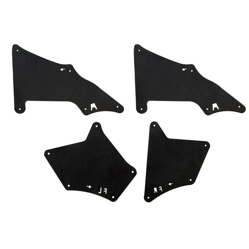 Set of 4 Splash Shield for Toyota 4Runner Fender Liner Apron Splash Seal Flap Skirt Splash Guard