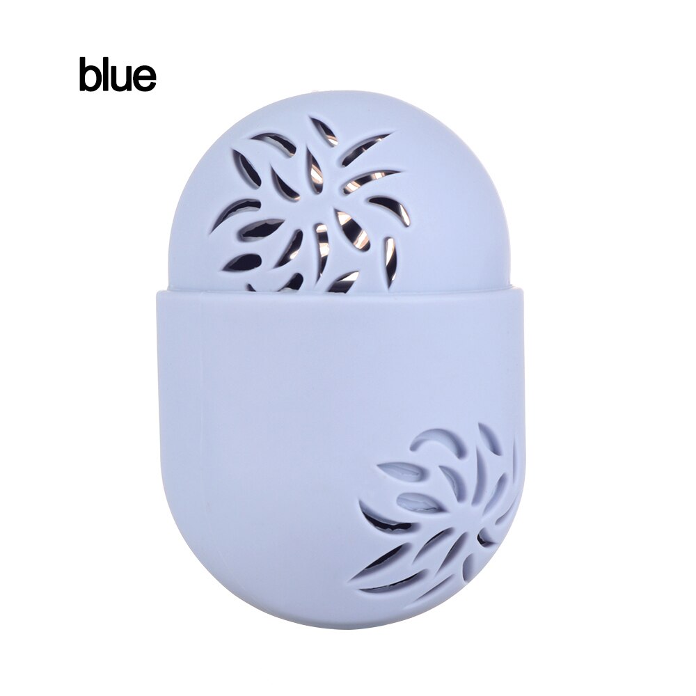 Leuke Siliconen Beauty Spons Opbergdoos Ei Stand Poederdons Drogen Houder Meeldauw Proof Cosmetische Puff Case Make-Up Accessoires: blue