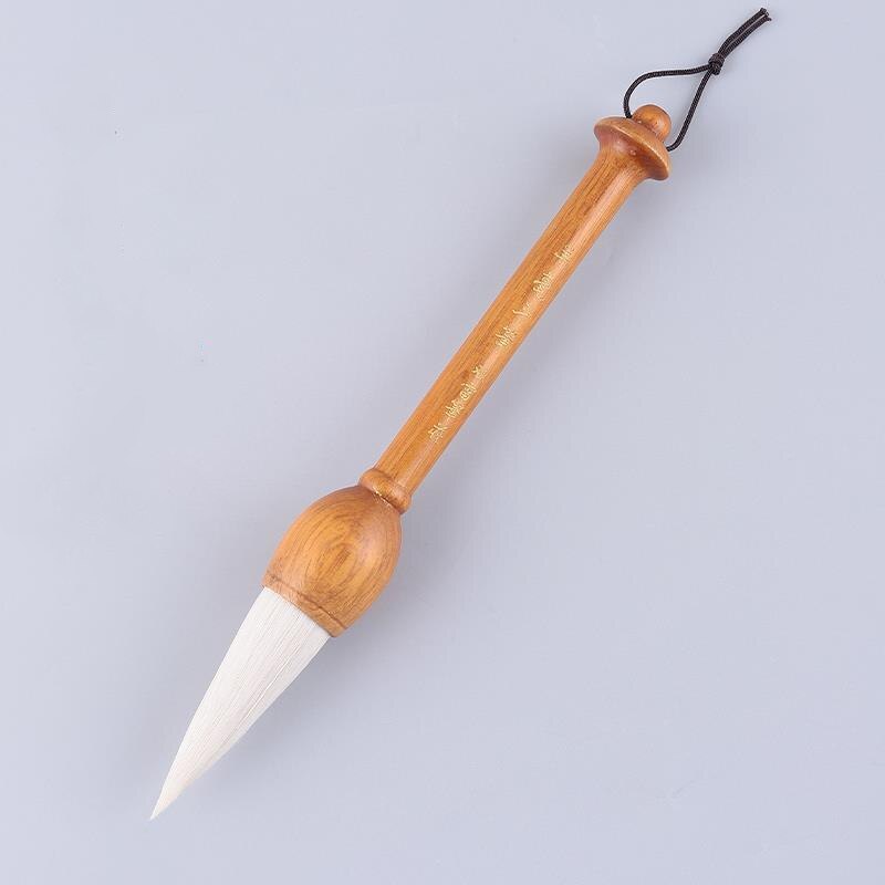 Wolf Hair and Sheep Hair Brush Grab Pen Large Brush Calligraphy Brush Writing Couplet Spring Festival Couplet List Book Grab Pen: sheep hair